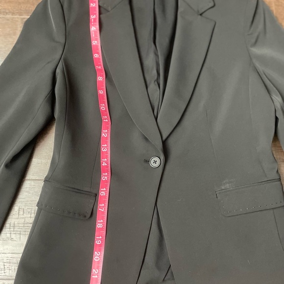 Black womens blazer #B8 - Picture 6 of 6